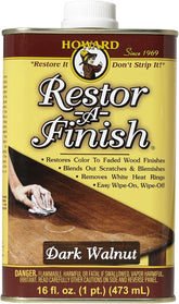 Dark Walnut Finish Restor 473 ml - Brown